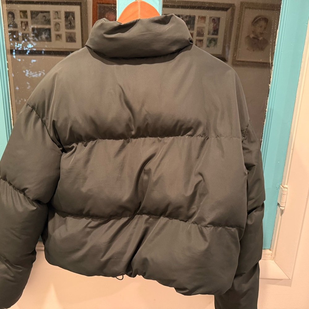 Fabletics Black Puffer Jacket - image 2